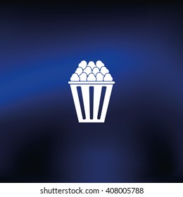 Popcorn illustration.