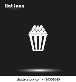 Popcorn illustration.