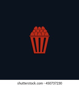 Popcorn illustration.