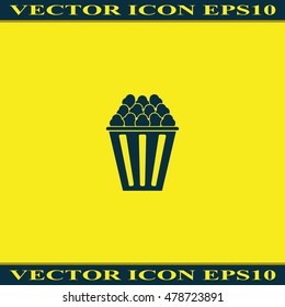Popcorn illustration.