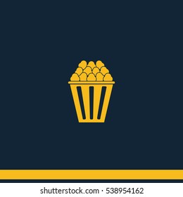 Popcorn illustration.
