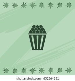Popcorn illustration.