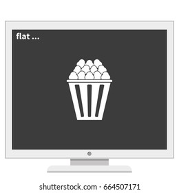 Popcorn illustration.