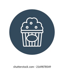 Popcorn Isolated Vector icon which can easily modify or edit

