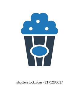 Popcorn Isolated Vector icon which can easily modify or edit

