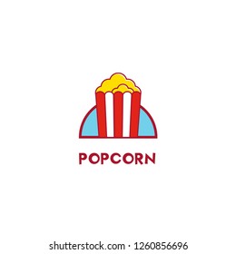 Popcorn Logo Design