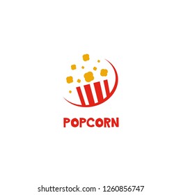 Popcorn Logo Design