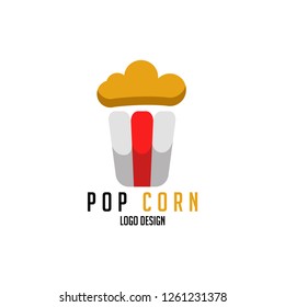 Popcorn Logo Design
