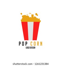 Popcorn Logo Design