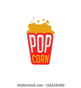 Popcorn Logo Design