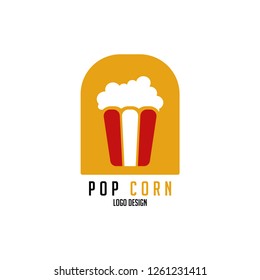 Popcorn Logo Design