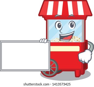  popcorn machine with board character