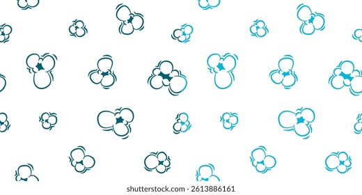 Popcorn pattern Background. doodle popcorn. popcorn seamless pattern background. Popcorn pattern for packaging snacks.