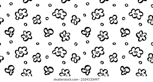 POPCORN PATTERN. Popcorn seamless pattern with pop corn snack icons. Vector illustration popcorn pattern. Black and white background. Graphic design for pop corn pack. Fast food packaging design