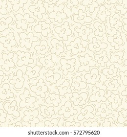 Popcorn Seamless Pattern