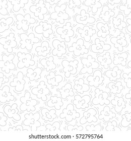 Popcorn Seamless Pattern