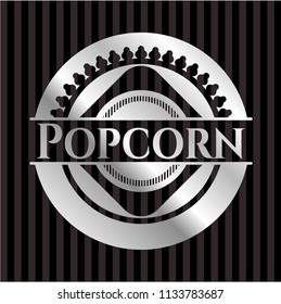 Popcorn silvery badge