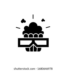 ilustración vectorial de icono de pichón simple