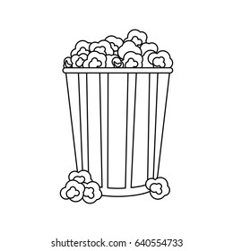 popcorn snack icon image 