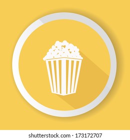  Popcorn symbol,vector