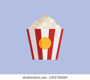 popcorn vector art, icon design