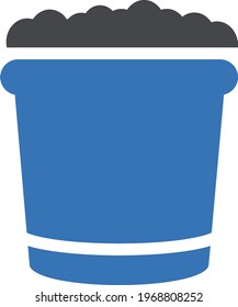popcorn vector glyph color icon