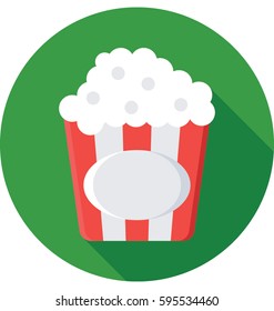 Popcorn Vector Icon