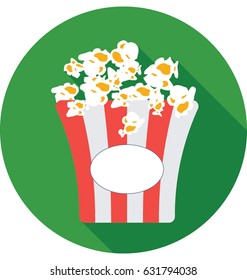 Popcorn Vector Icon