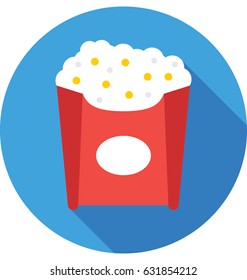 Popcorn Vector Icon