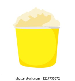 Popcorn. Vector illustration