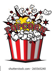 Popcorn vector illustration