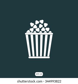 Popcorn. Vector Illustration