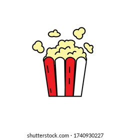 Popcorn vector for sharing and design 