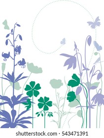 Poppies and lily