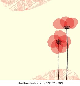 Poppy background