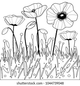 347,044 Flowers Coloring Page Images, Stock Photos & Vectors | Shutterstock