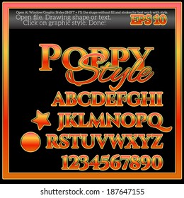 Poppy Graphic Style