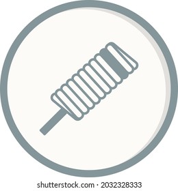 Diseño de icono de vectores de color gris opúsculo