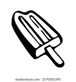 Popsicle Cursor Hand Drawn Icon Design