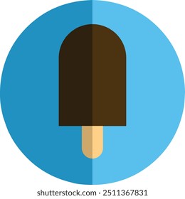 popsicle ice cream icon design