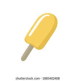 Popsicle ice cream vector isolated illustration