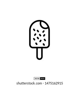 Popsicle icon, design inspiration vector template for interface and any purpose