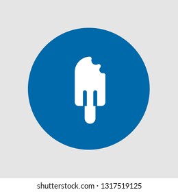  Popsicle icon. Editable  Popsicle icon for web or mobile.