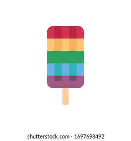 Popsicle Icon for Graphic Design Projects