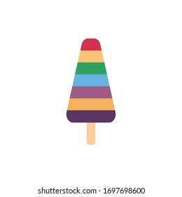 Popsicle Icon for Graphic Design Projects