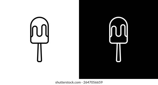 Popsicle icon. Graphic Design vector icon. Ui Ux Icons