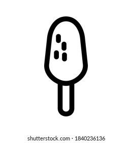 Popsicle icon or logo isolated sign symbol vector illustration - high quality black style vector icons
