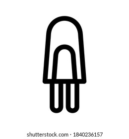 Popsicle icon or logo isolated sign symbol vector illustration - high quality black style vector icons
