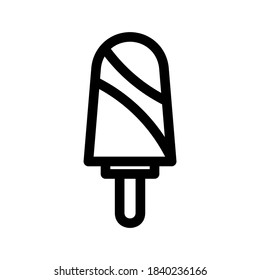 Popsicle icon or logo isolated sign symbol vector illustration - high quality black style vector icons
