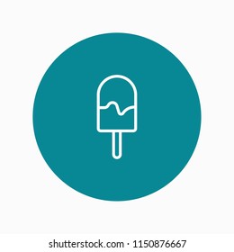 Popsicle icon vector
